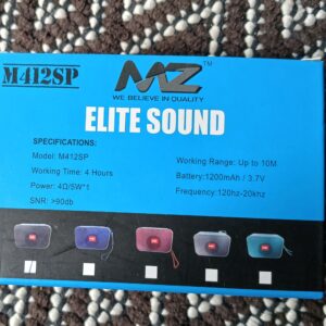 MZ BLUETOOTH SPEAKER