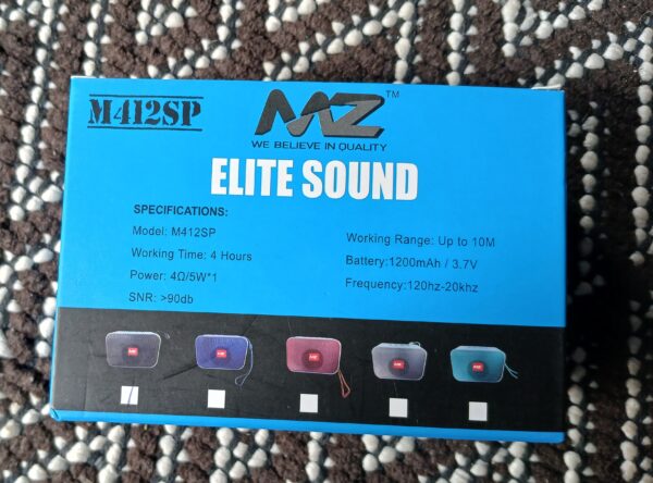 MZ BLUETOOTH SPEAKER