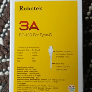 ROBOTEK TYPE C CABLE